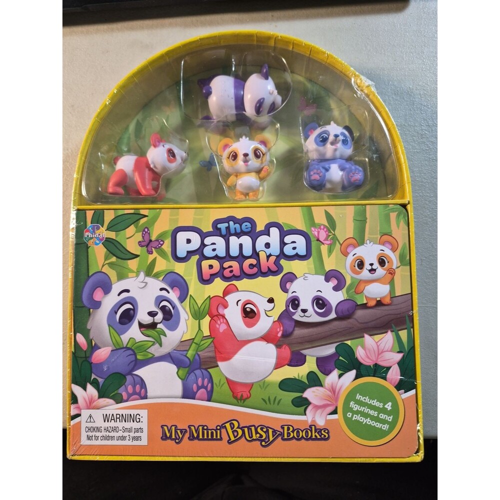 My Mini Busy Books - The Panda Pack With Panda Figures